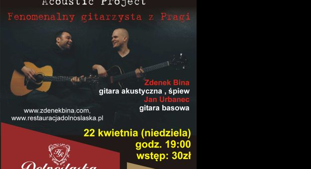 Koncert Zdenek Bina Acoustic Project