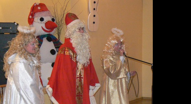 W Przyłęku Mikołaj odwiedził grzeczne dzieci