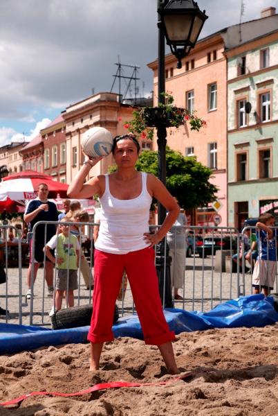 Plaża w centrum miasta