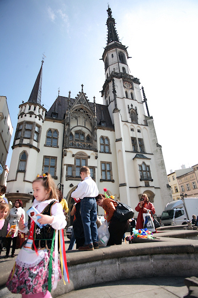 Jarmark Wielkanocny na rynku Ząbkowic Śl.