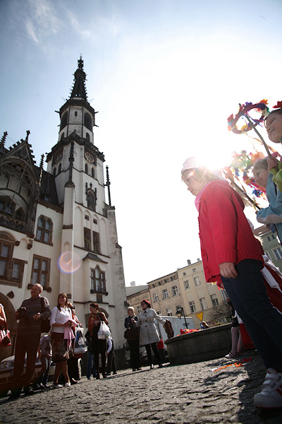 Jarmark Wielkanocny na rynku Ząbkowic Śl.