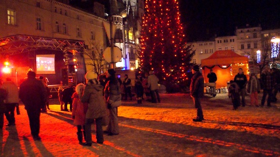 Sylwester w ząbkowickim Rynku