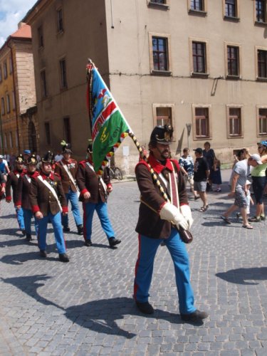 Ziębiczanie na uroczystościach w czeskim Josefovie