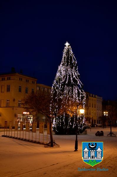 Choinka na ząbkowickim rynku