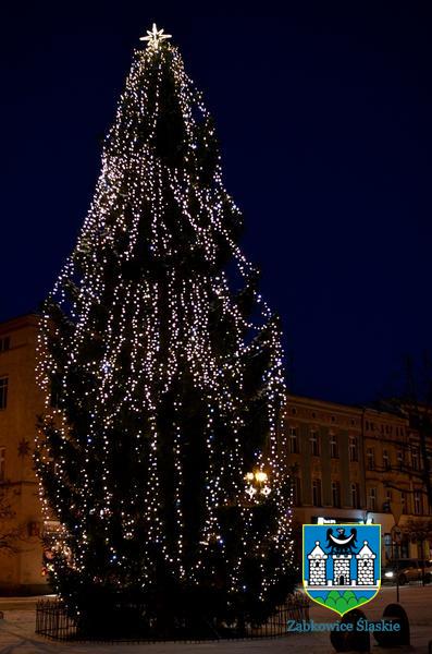 Choinka na ząbkowickim rynku