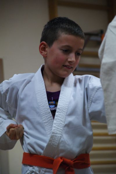 Trening Ząbkowickiego Klubu Karate Kyokushin  