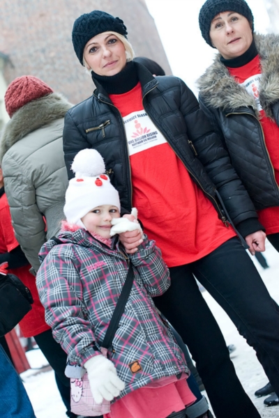 Protestowały w Dzień Zakochanych