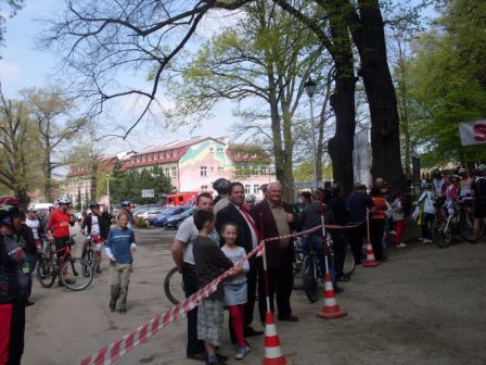 Zawody MTB w Kamieńcu Ząbkowickim 