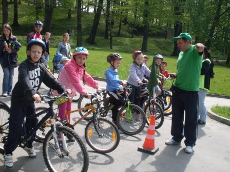 Zawody MTB w Kamieńcu Ząbkowickim 