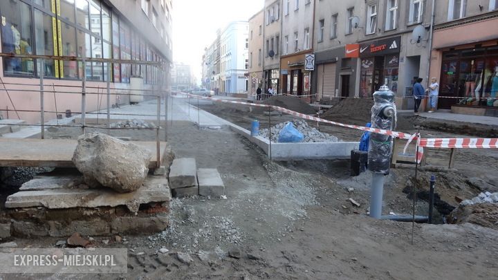 Prace remontowe na ul.Kościuszki