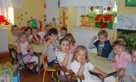 Wizyta pszczelarza w przedszkolu w Braszowicach