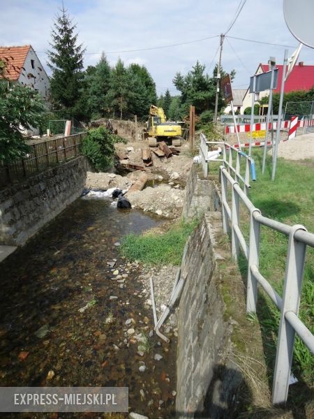 W związku z remontem mostu droga powiatowa jest w tym miejscu zamknięta