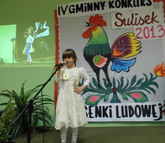 Gminny Konkurs Piosenki Ludowej Sulisek 2013