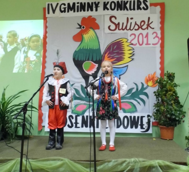 Gminny Konkurs Piosenki Ludowej Sulisek 2013