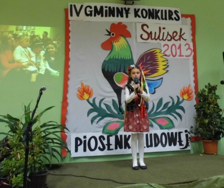 Gminny Konkurs Piosenki Ludowej Sulisek 2013