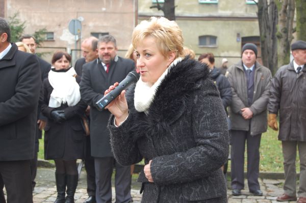 Uroczystość nadania szkole imienia Noblistów Polskich.