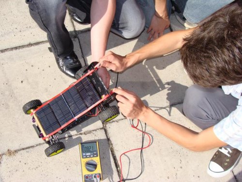 Projekt "Napędowe elektrony"