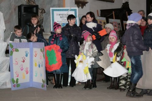 Wielkie Budowanie Szopki Bardzkiej na otwarcie X Wystawy Szopek - FOTORELACJA