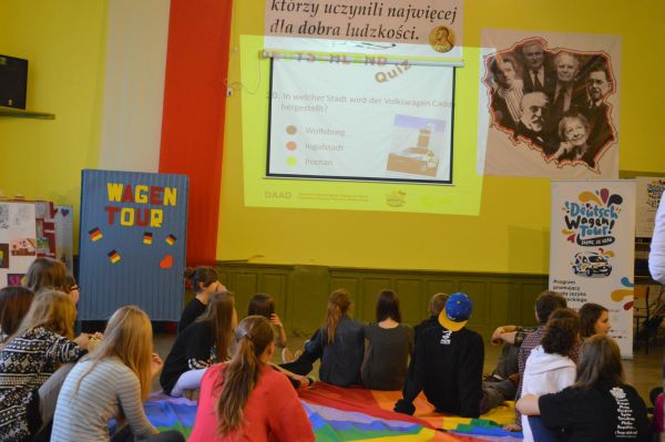 Deutsch-Wagen-Tour już po raz trzeci w ząbkowickim gimnazjum nr 2