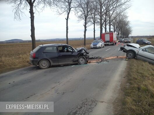 Jeden z podróżujących został zabrany do szpitala