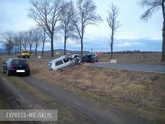 Jeden z podróżujących został zabrany do szpitala