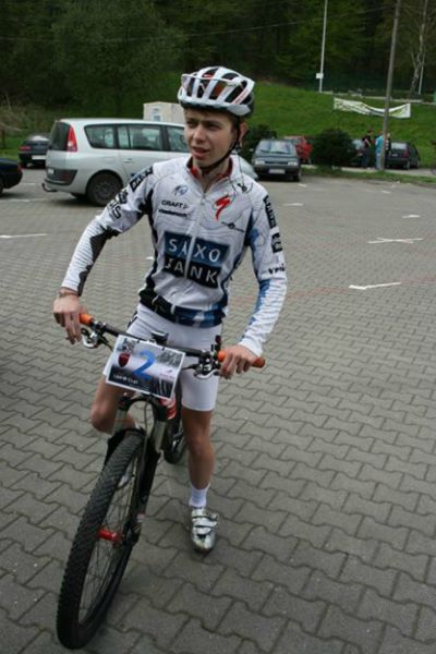 Damian Nowicki (UKS Kusy Bardo) zajął w czwartym etapie drugie miejsce (MTB - open)