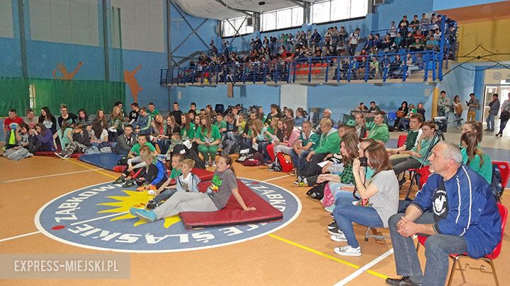 Paweł Zieliński i Wojciech Pawłowski reprezentowali wrocławski klub na spotkaniu w ząbkowickim gimna