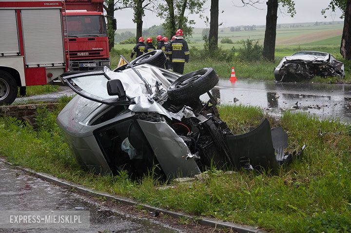 Wypadek przed Olbrachcicami