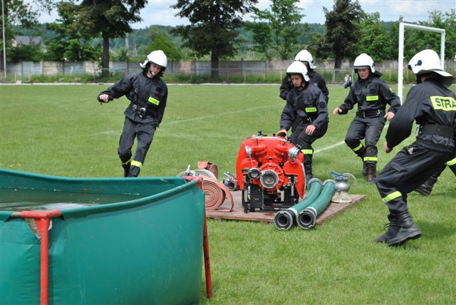 Zawody sportowo-pożarnicze w Ziębicach