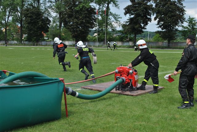 Zawody sportowo-pożarnicze w Ziębicach