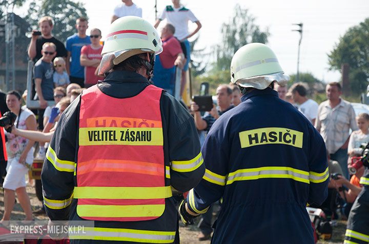 Pozorowany wypadek w Kamieńcu Ząbkowickim