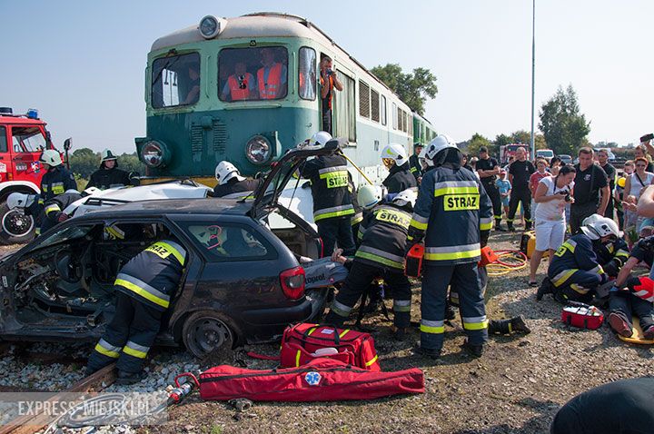 Pozorowany wypadek w Kamieńcu Ząbkowickim