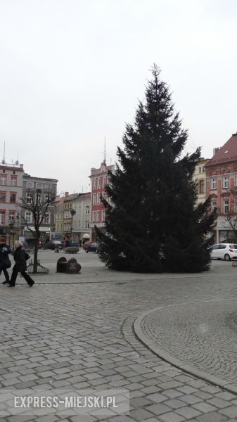 Choinka na ząbkowickim rynku