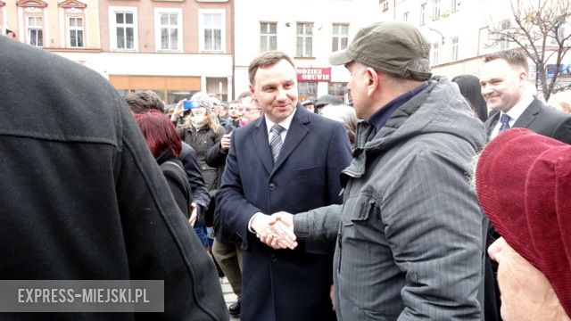 Andrzej Duda odwiedził Ząbkowice Śląskie