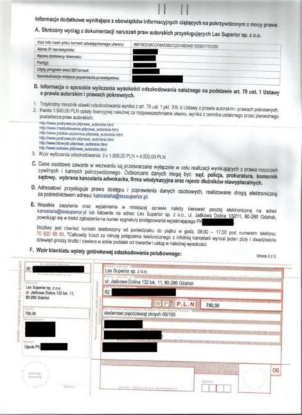 Wezwanie, jakie otrzymał jeden z naszych Czytelników