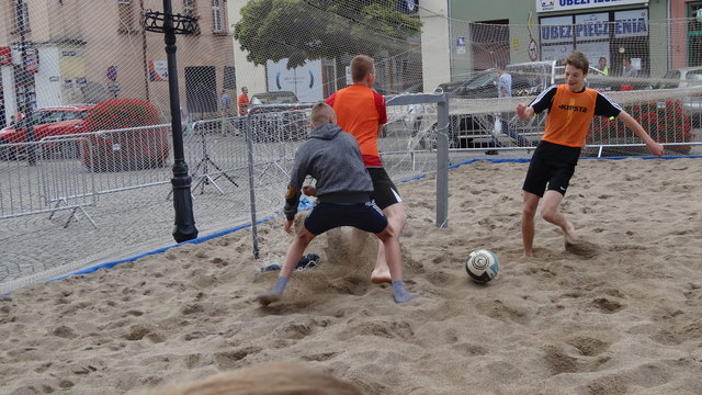 Turniej beach soccera