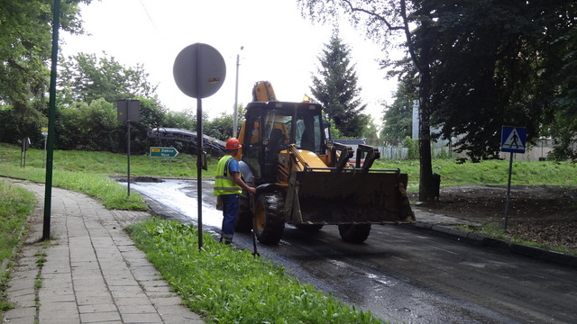 Remont ul. Kusocińskiego w Ząbkowicach Śląskich