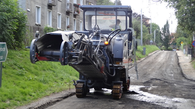 Remont ul. Kusocińskiego w Ząbkowicach Śląskich