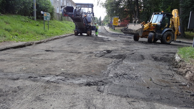 Remont ul. Kusocińskiego w Ząbkowicach Śląskich