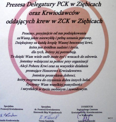 Zbiórki w Ziębicach cieszą się sporym zainteresowaniem. 6 października krew oddało 28 osób