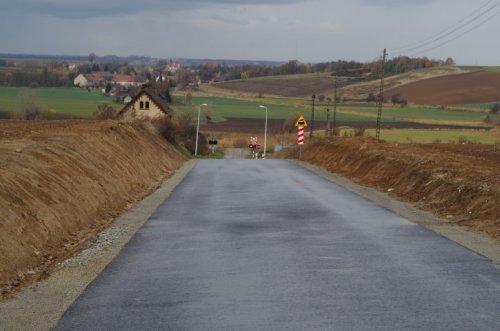 Remont drogi w Służejowie