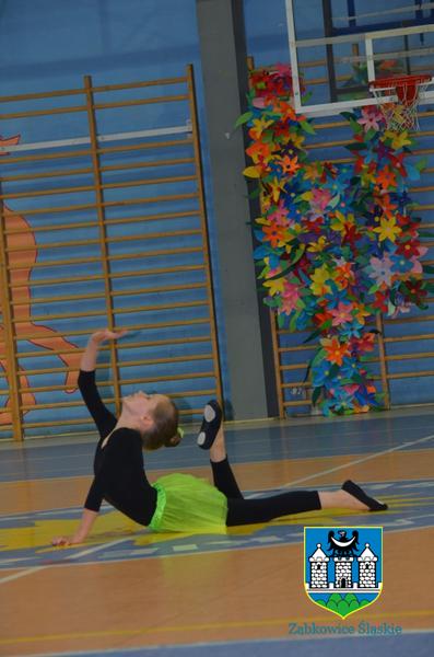 Pokaz gimnastyki artystycznej w Ząbkowicach Śląskich