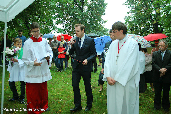 Zasadzili dąb ku pamięci Franciszka Wiatera w ramach akcji „Katyń... ocalić od zapomnienia”