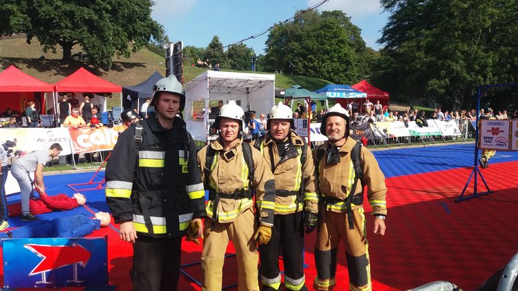 Firefighter Combat Challenge Łódź z udziałem ząbkowickich strażaków