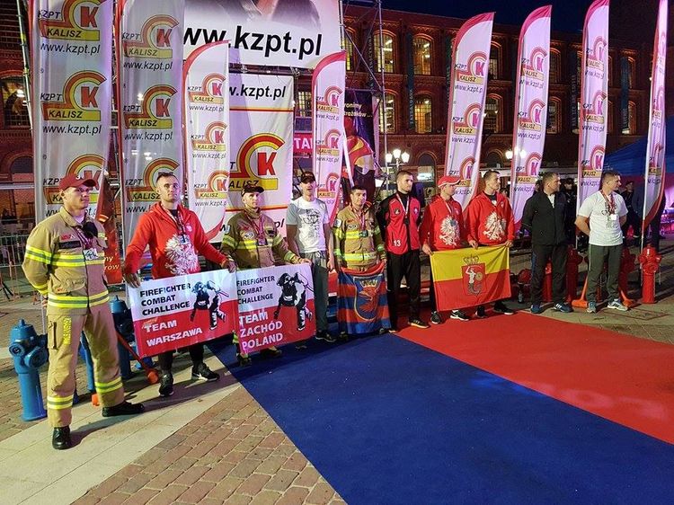 Firefighter Combat Challenge Łódź z udziałem ząbkowickich strażaków