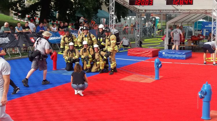 Firefighter Combat Challenge Łódź z udziałem ząbkowickich strażaków