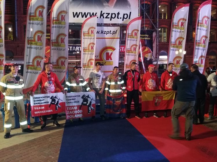 Firefighter Combat Challenge Łódź z udziałem ząbkowickich strażaków