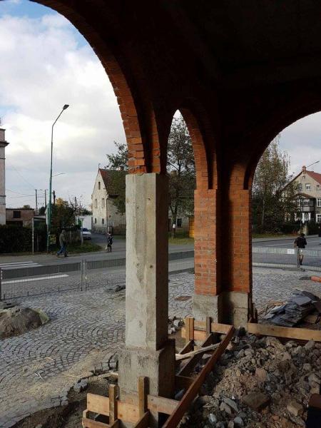 Odtworzyli historyczny taras przy Gminnym Centrum Kultury w Kamieńcu Ząbkowickim