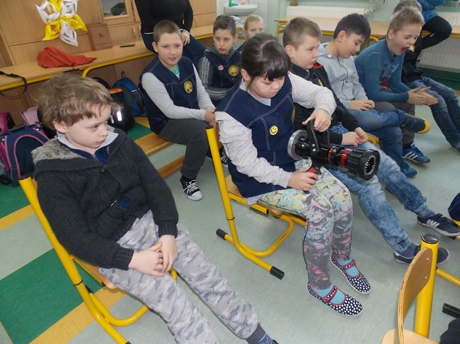 Kampania społeczna - Czad i Ogień - Obudź Czujność. Strażacy odwiedzają szkoły