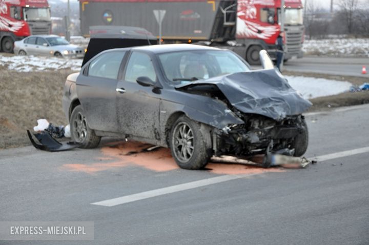 Wypadek na małej obwodnicy Ząbkowic Śląskich